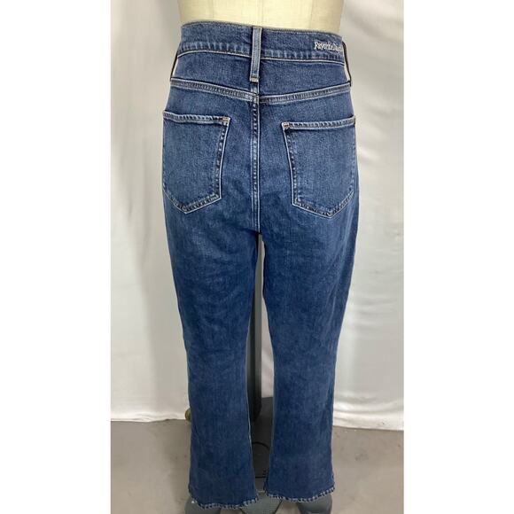 Favorite Daughter 'The Valentina Shortie' Super High Rise Mini Bootcut Jean - Picture 3 of 4